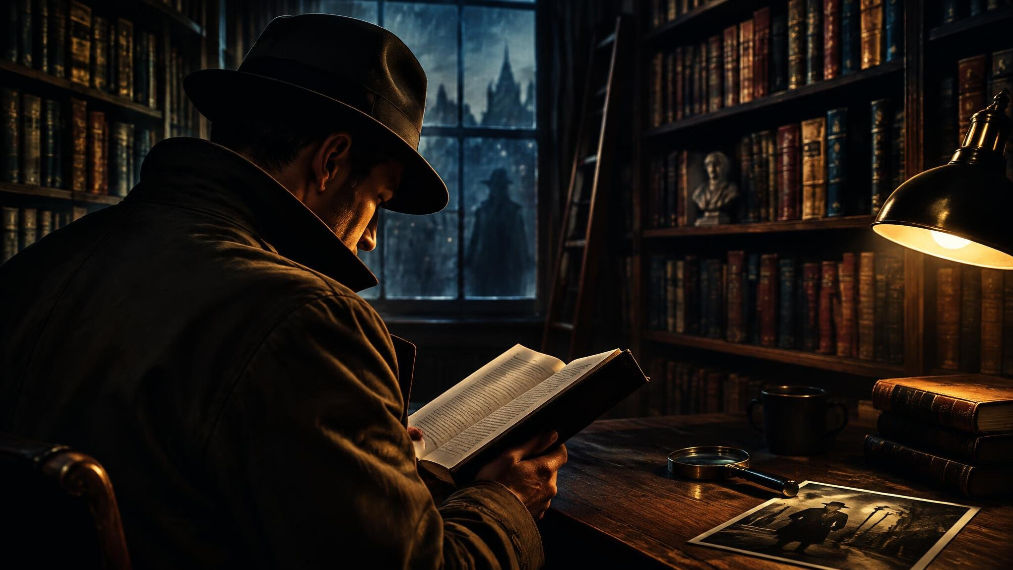 mystery book cover